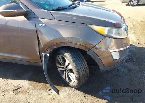 2012 Kia Sportage Ex from USA, damaged, VIN KNDPCCA29C7307301